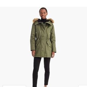 Jcrew Perfect Parka sz xs (sold out)